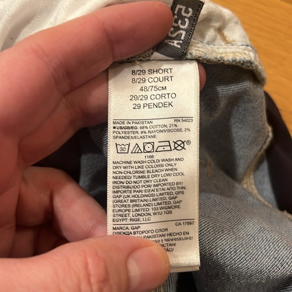 Gap women’s maternity easy legging jeans size 8/29S. - Picture 7 of 9